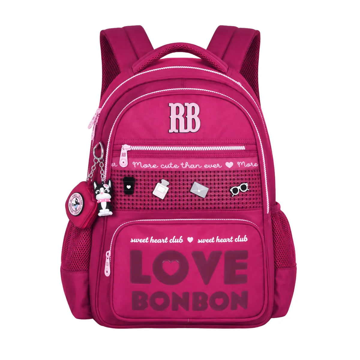 Mochila de Costas Rosa Love Rebecca Bonbon