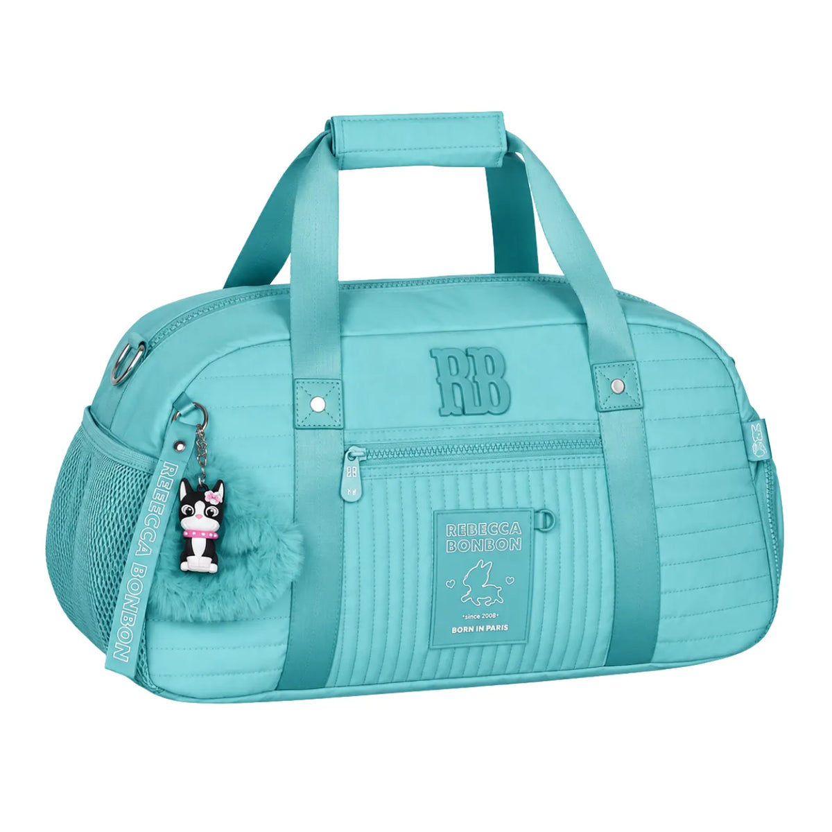 Bolsa de Viagem Verde Rebecca Bonbon com Alça Transversal