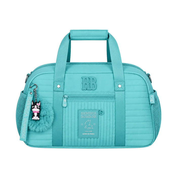 Bolsa de Viagem Verde Rebecca Bonbon com Alça Transversal