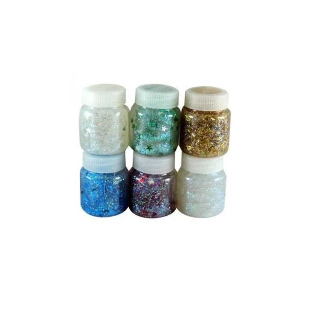 Kit Tinta Confetti 15ml 6 Cores Abelinhas Acrilex