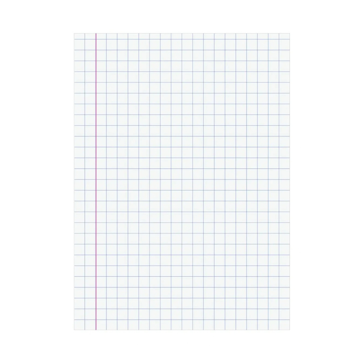 Caderno Quadriculado 1x1cm 96 Folhas Basic Art Jandaia