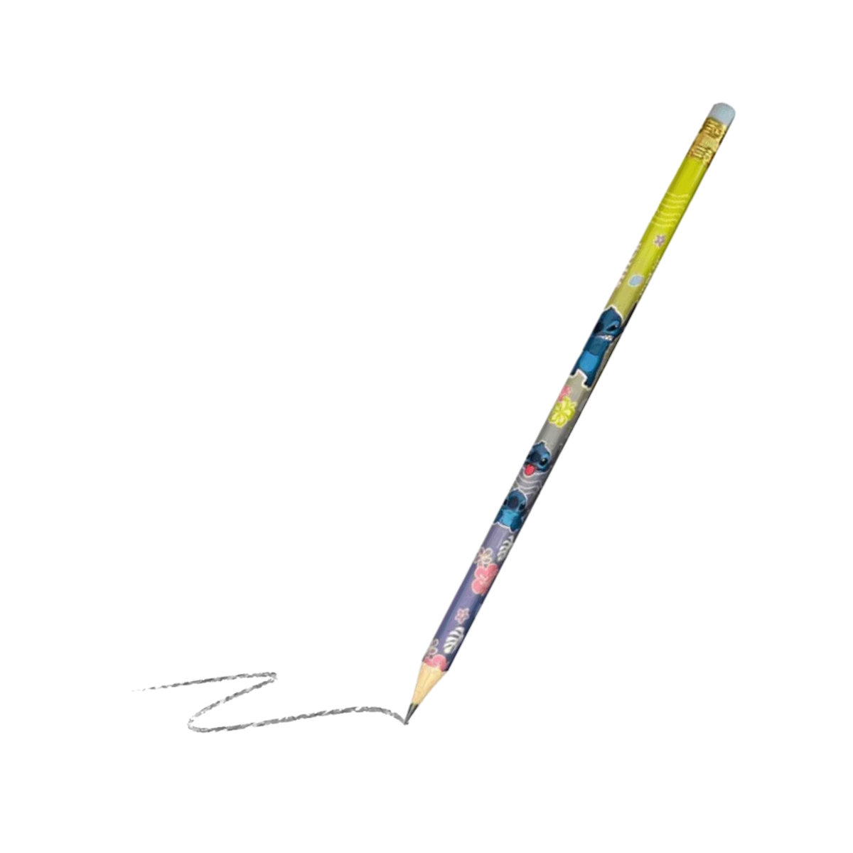Lápis de Escrever Stitch Molin com Borracha