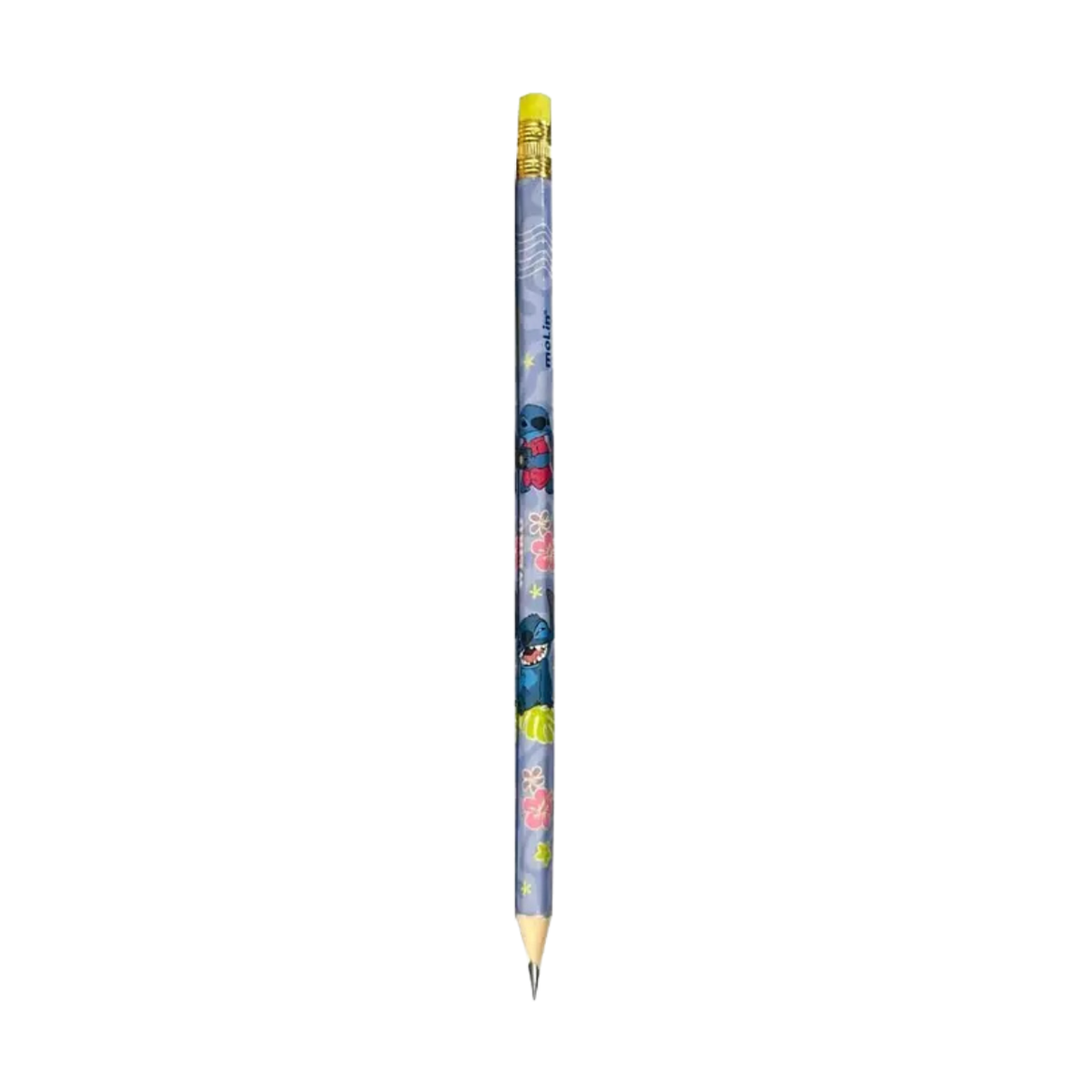 Lápis de Escrever Stitch Molin com Borracha