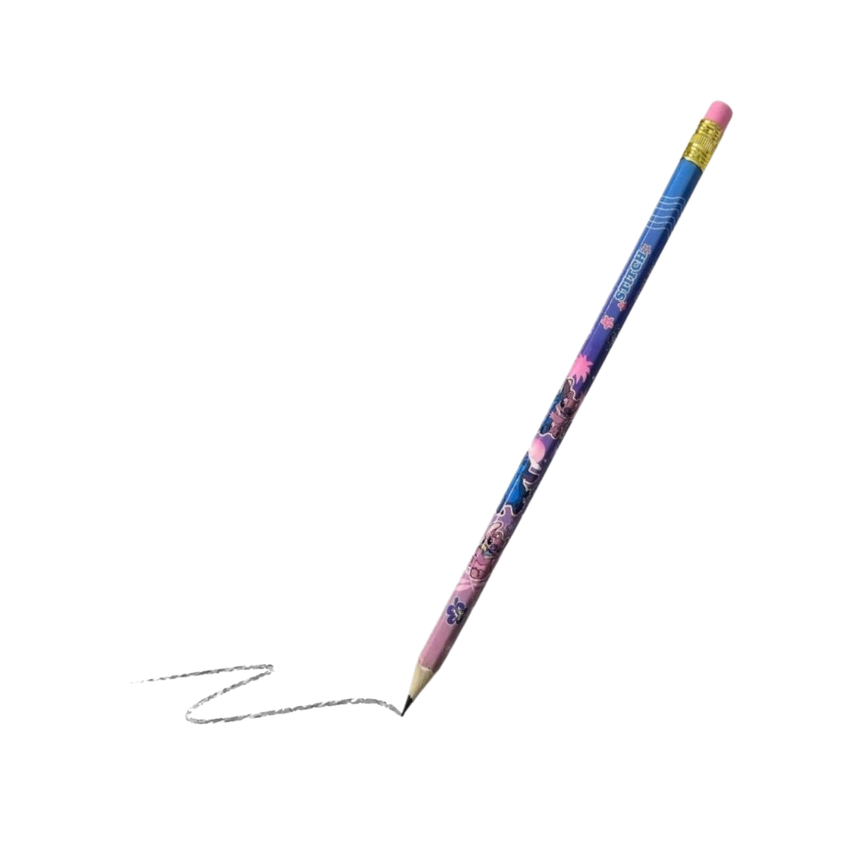 Lápis de Escrever Stitch Molin com Borracha
