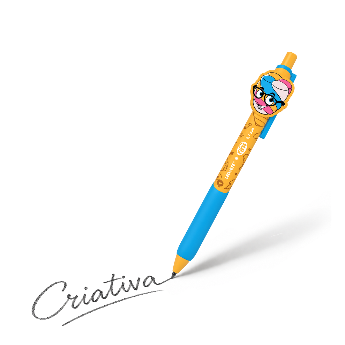 Lapiseira 0.7 Fini Marshmallow Leo&Leo Decorada