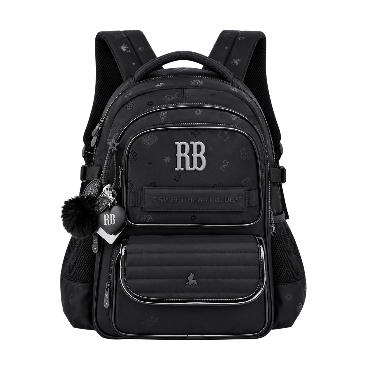 Mochila de Costas Rebecca Bonbon Preta