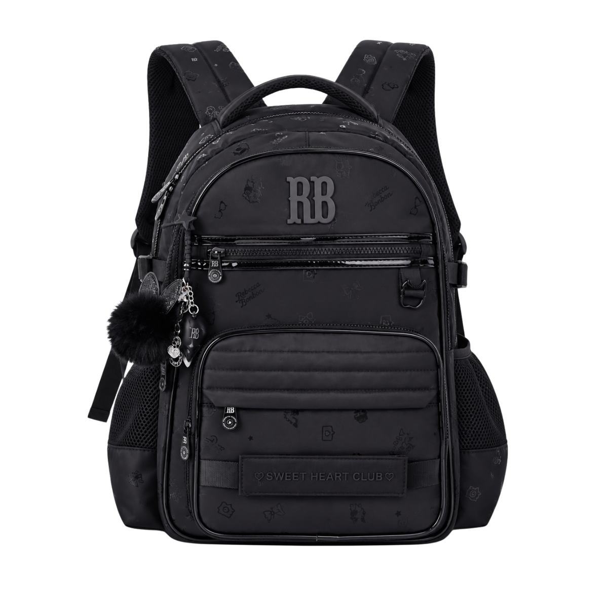 Mochila de Costas Rebecca Bonbon Preta