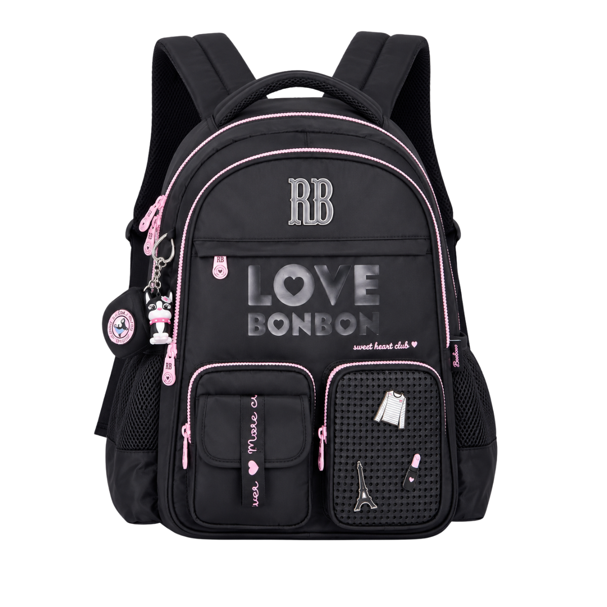 Mochila de Costas Rebecca Bonbon Preta