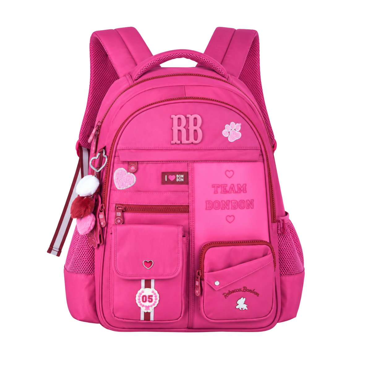 Mochila de Costas Rebecca Bonbon Rosa