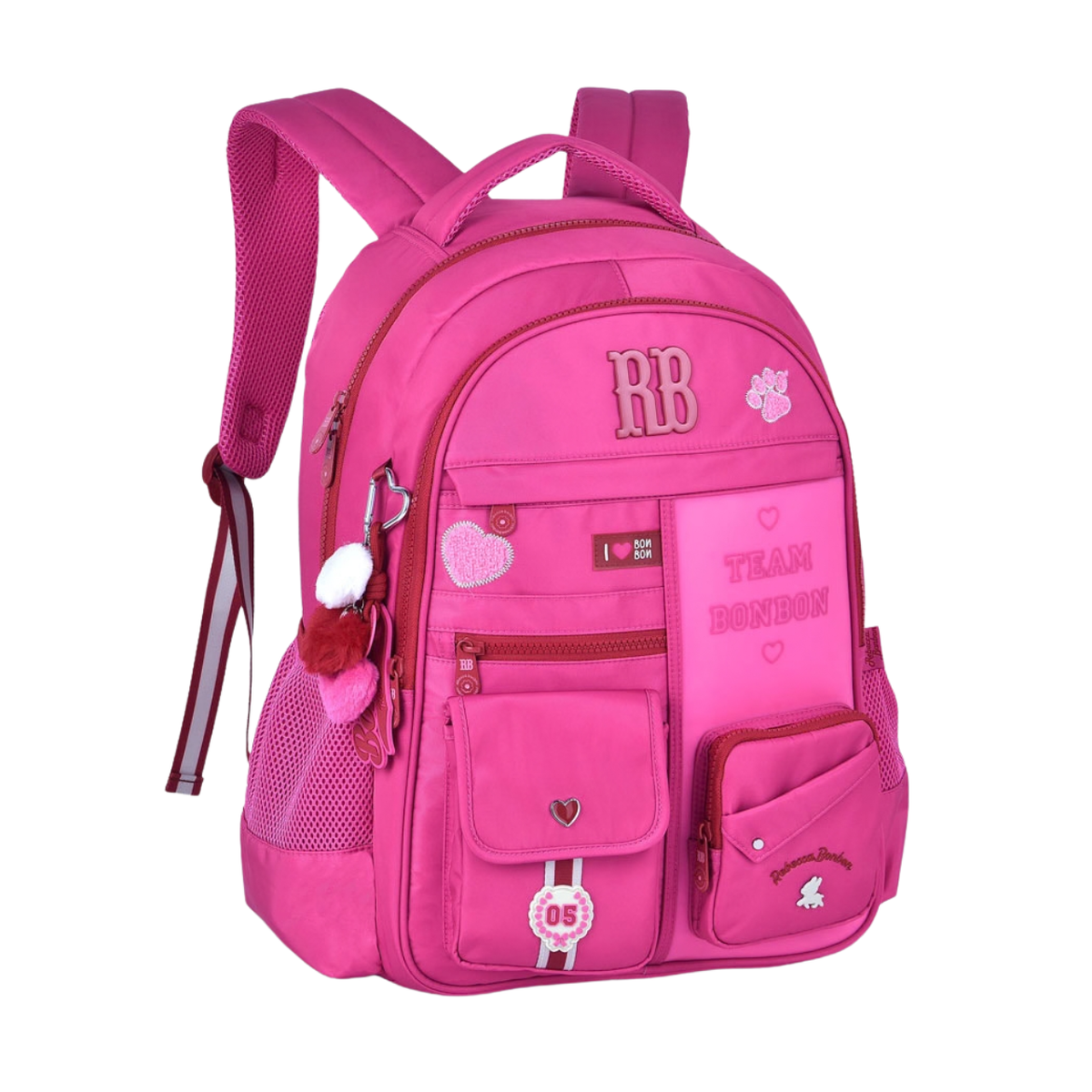 Mochila de Costas Rebecca Bonbon Rosa