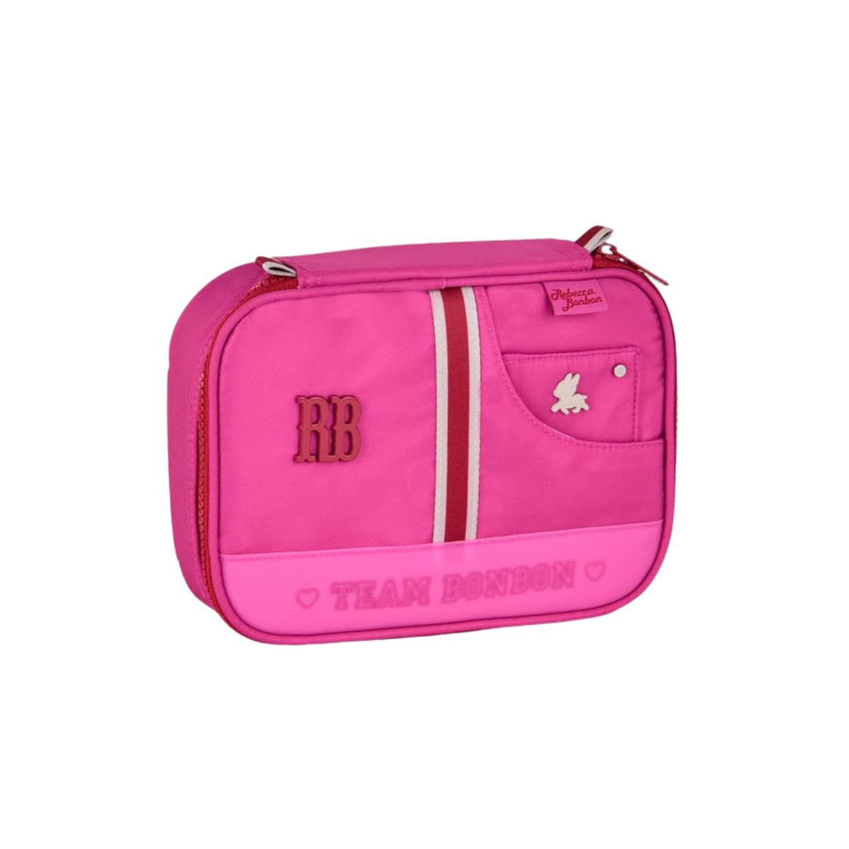 Kit Mochila de Rodas Rebecca Bonbon Lancheira e Estojo Box