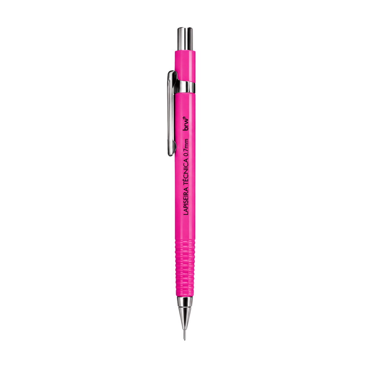 Lapiseira Técnica 0.7mm Rosa Brw