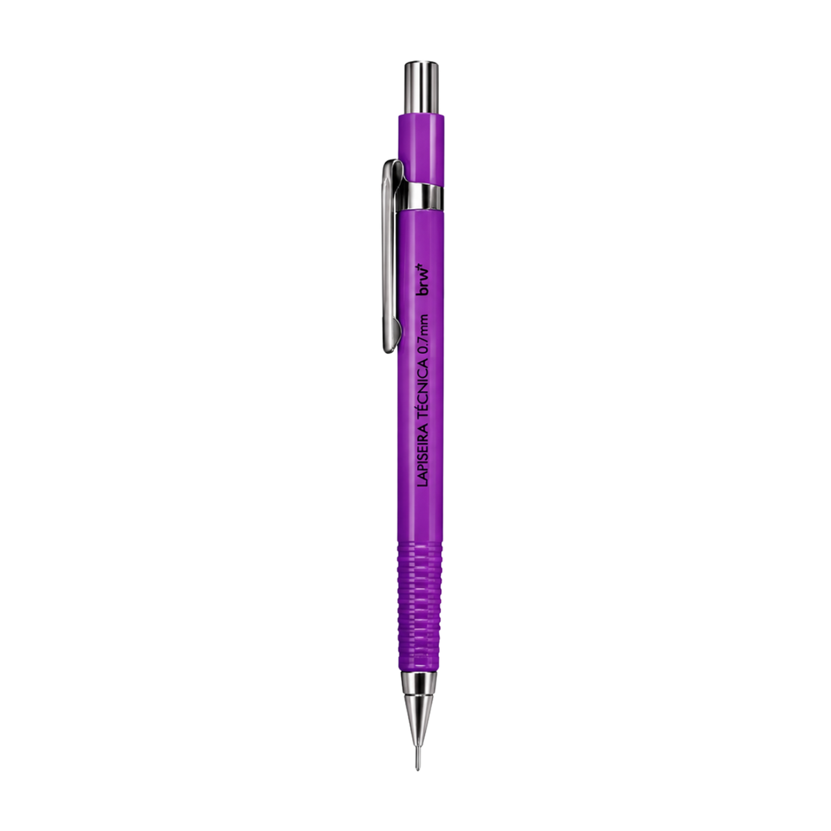 Lapiseira Técnica 0.7mm Roxa Brw