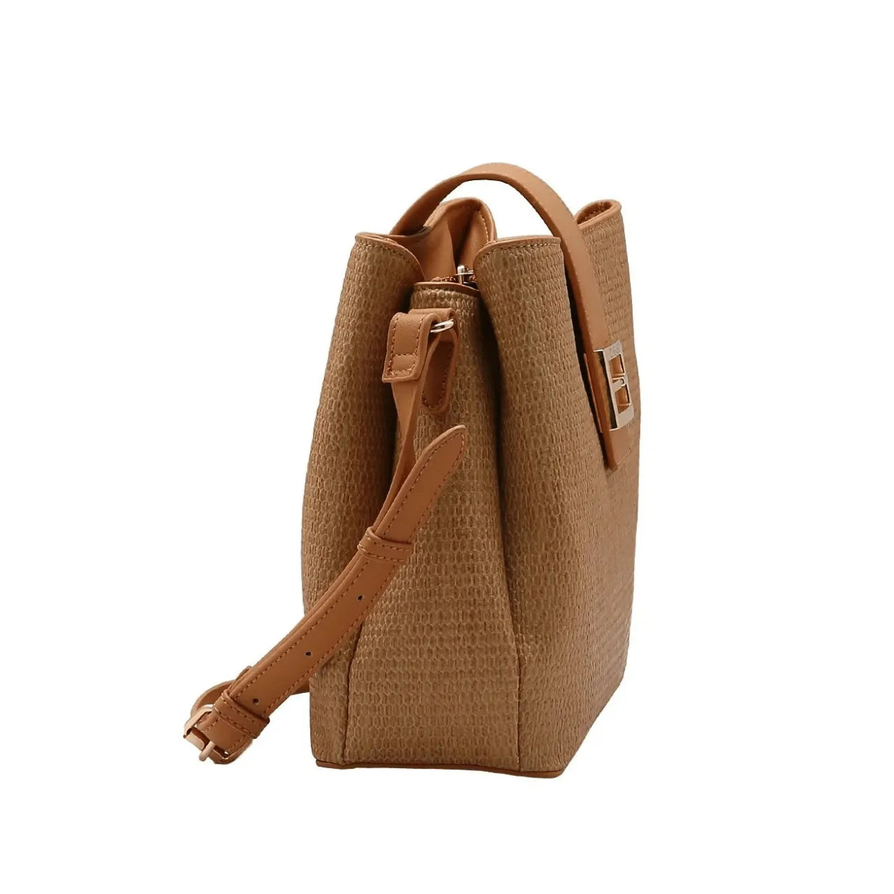 Bolsa Feminina Chenson Bege Transversal Aba