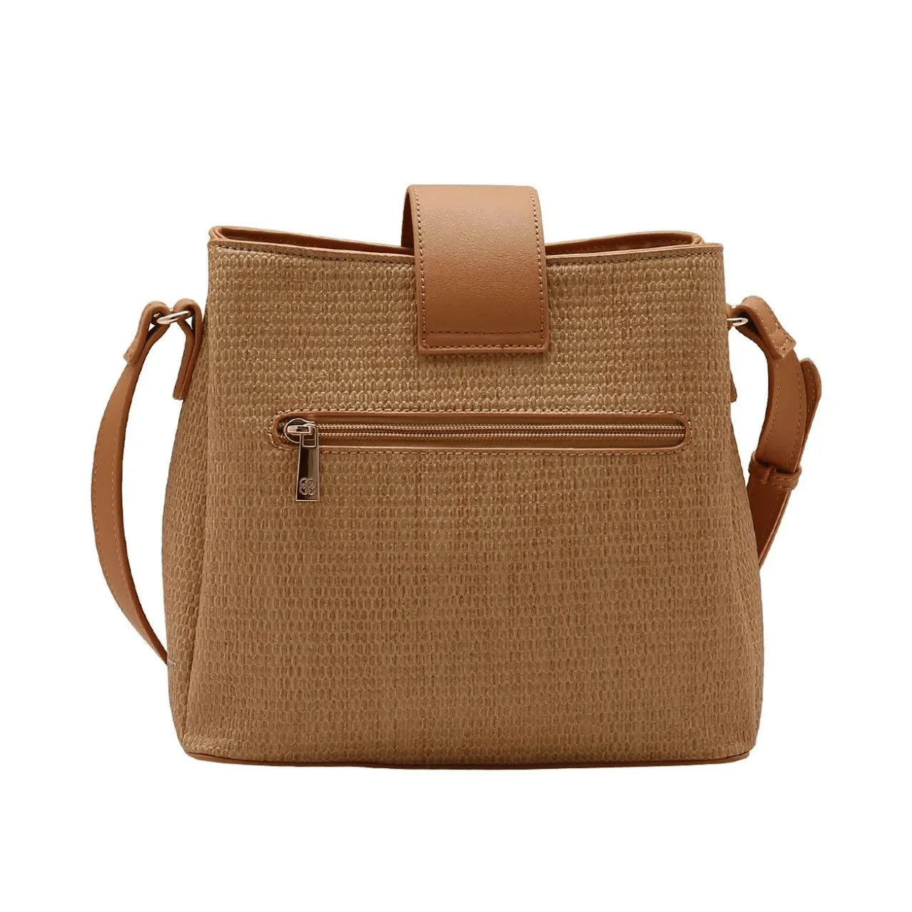 Bolsa Feminina Chenson Bege Transversal Aba