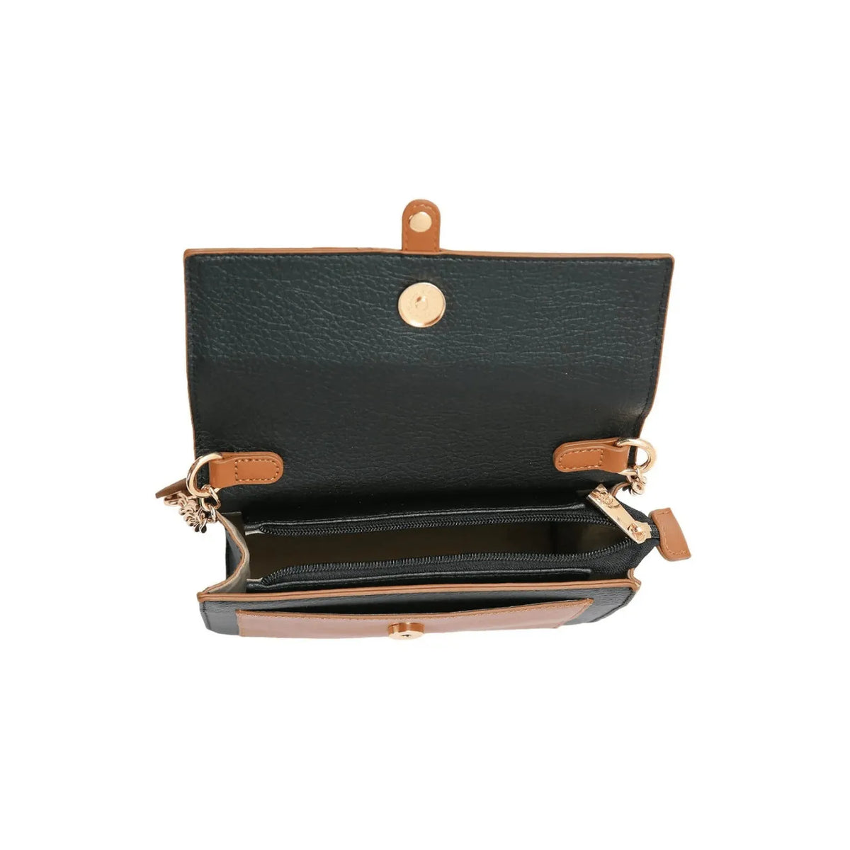 Bolsa Feminina Chenson Nude Tiracolo Alça Corrente