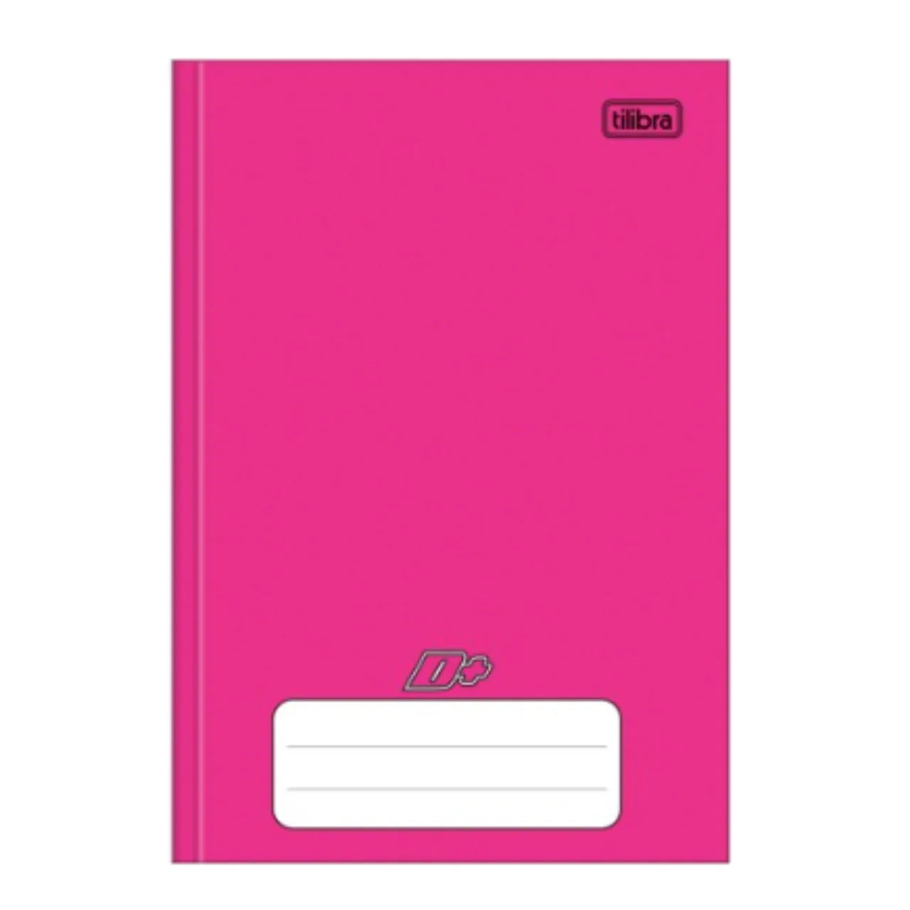 Caderno Brochura Rosa 96 Folhas Capa Dura 200x275