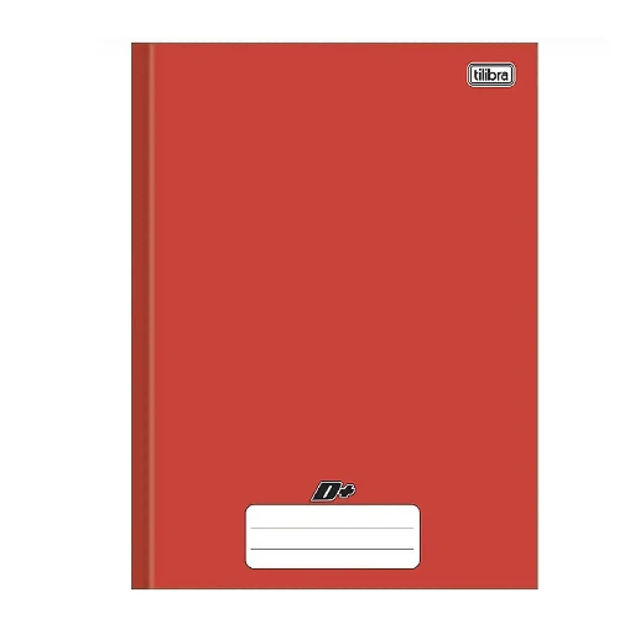 Caderno Brochura Vermelho 96 Folhas Capa Dura 200x275