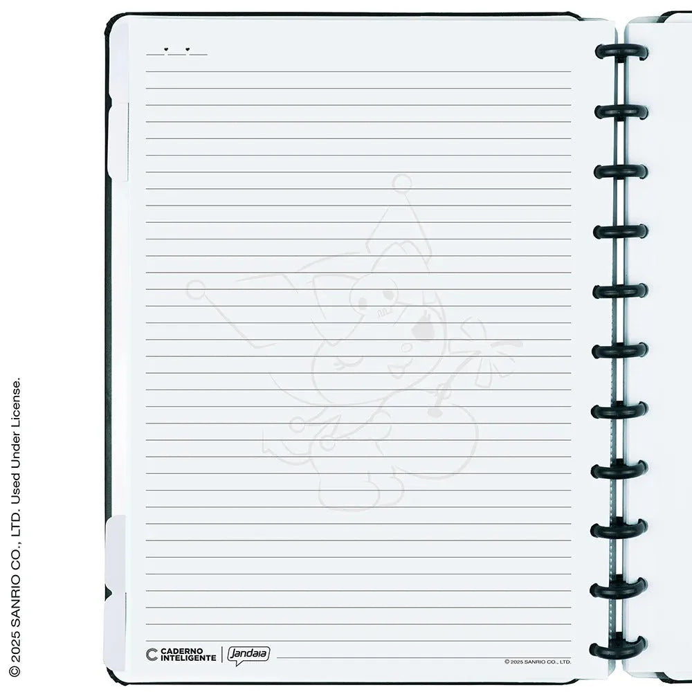 Caderno Inteligente Grande Kuromi