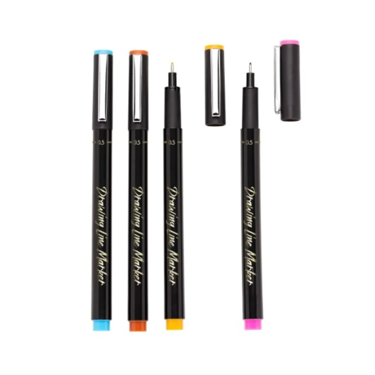 Caneta Artística 0.5mm 9 Cores Molin Ponta Calibrada