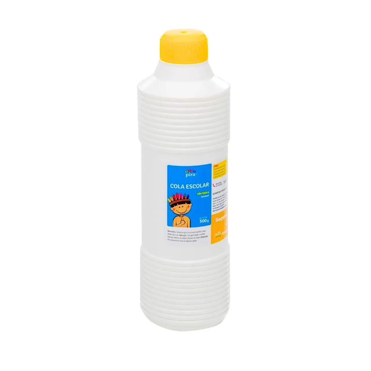 Cola Branca Escolar Frasco 500g Pira