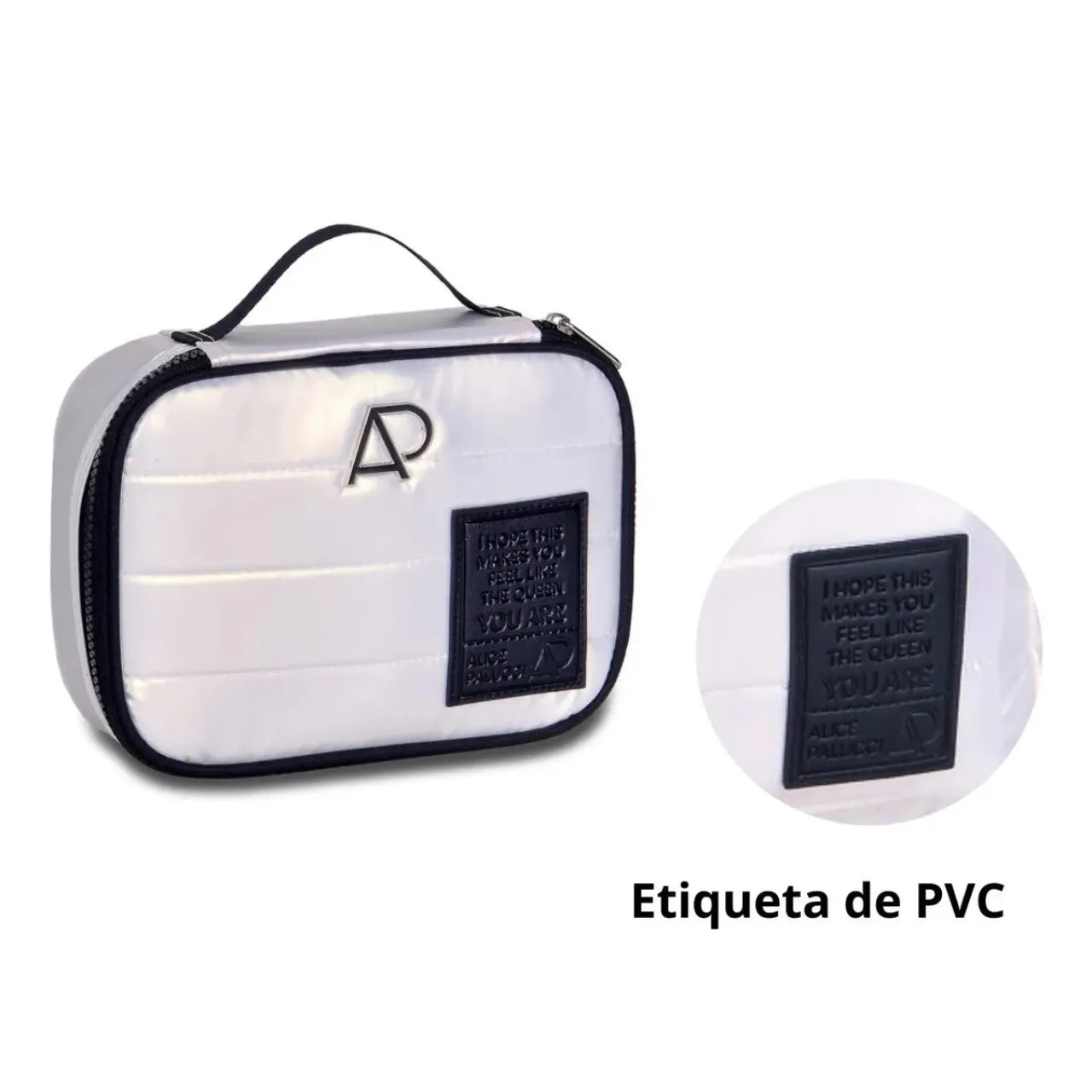 Estojo Box Alice Palucci Branco 36 Pens Juvenil