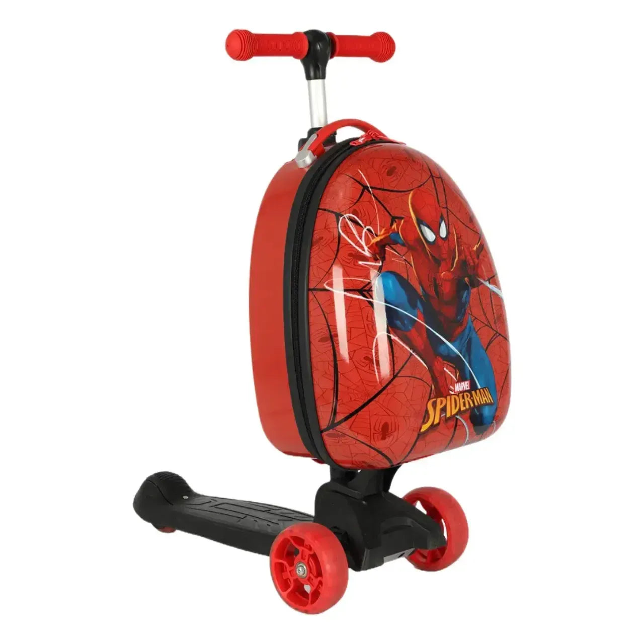 Mala Infantil Patinete Spiderman Luxcel em ABS