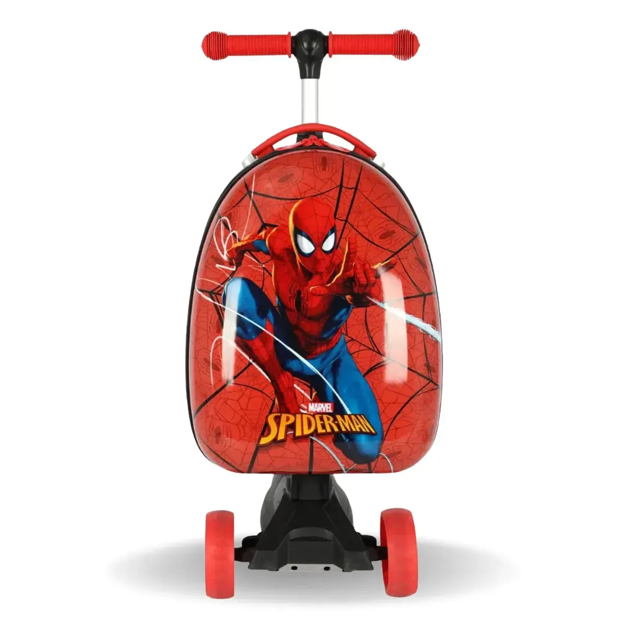 Mala Infantil Patinete Spiderman Luxcel em ABS