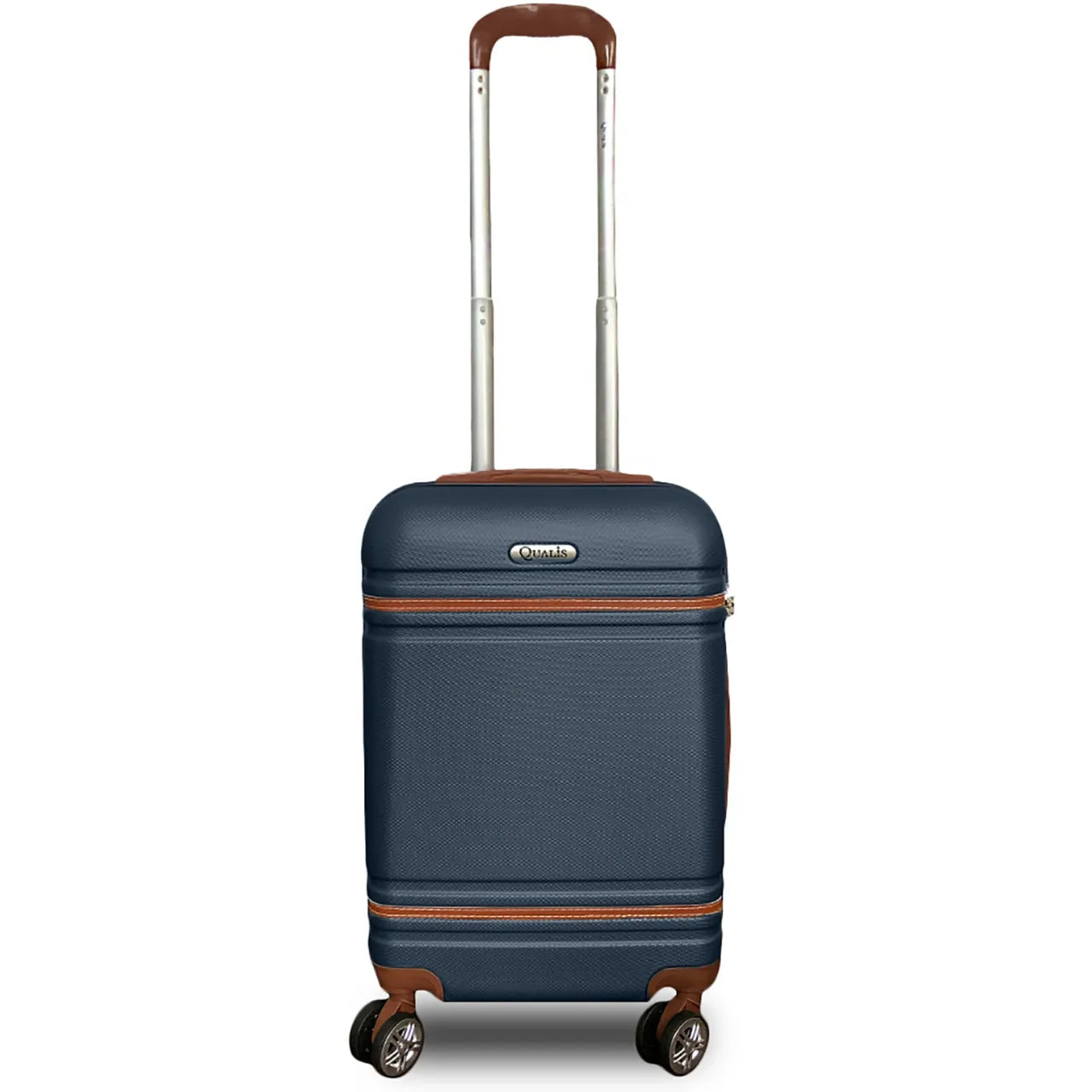 Mala de Bordo 10kg Rodas 360° Azul Cadeado Embutido