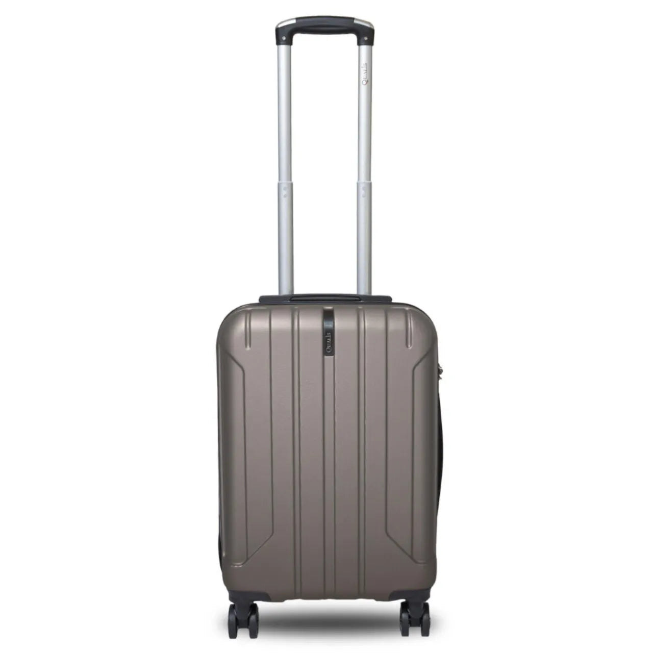 Mala de Bordo 10kg Rodas 360° Grafite Cadeado Embutido com