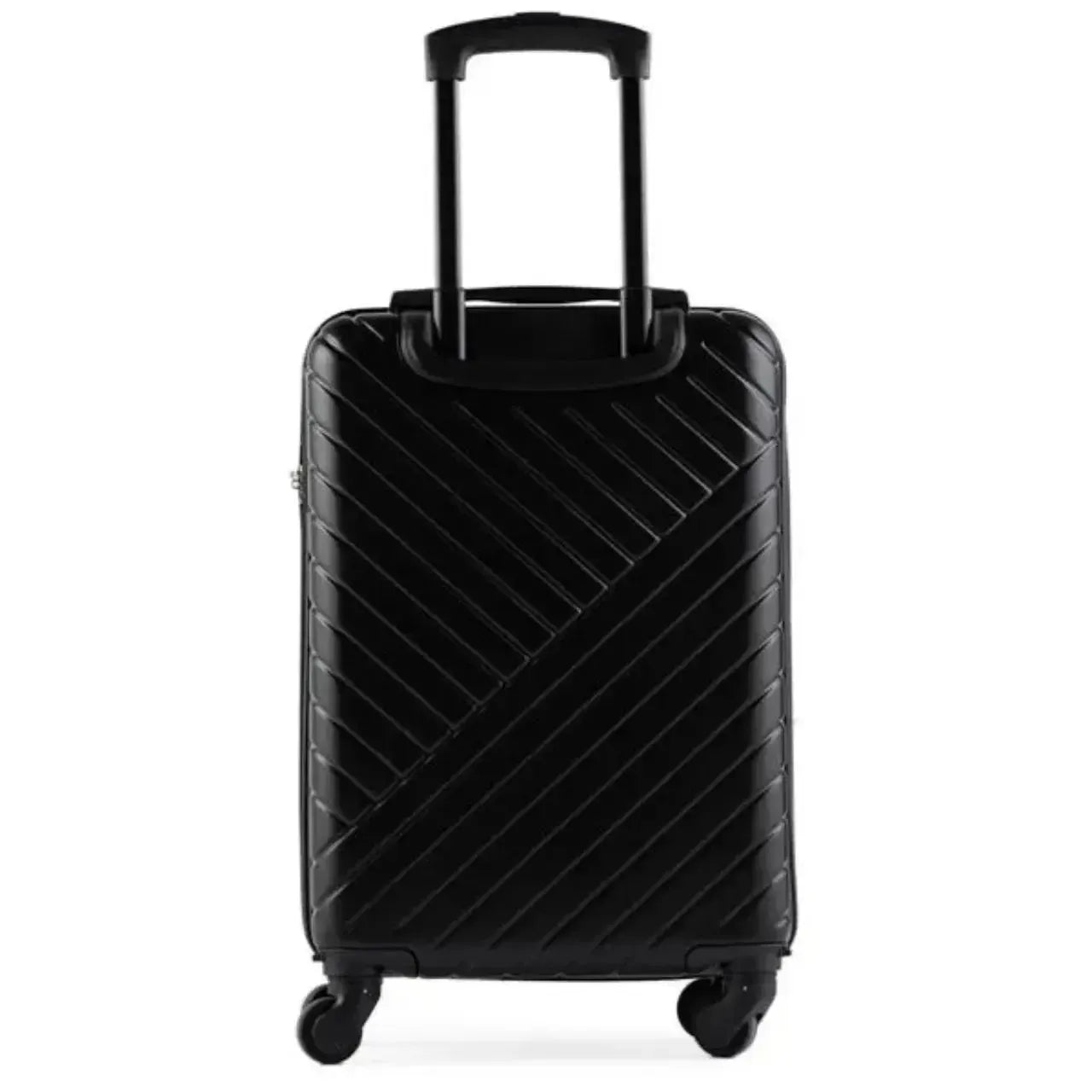 Mala de Bordo Detroit Bagaggio 10kg Preta Rodas 360°