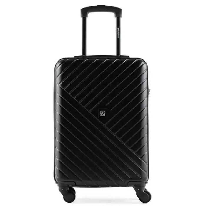 Mala de Bordo Detroit Bagaggio 10kg Preta Rodas 360°