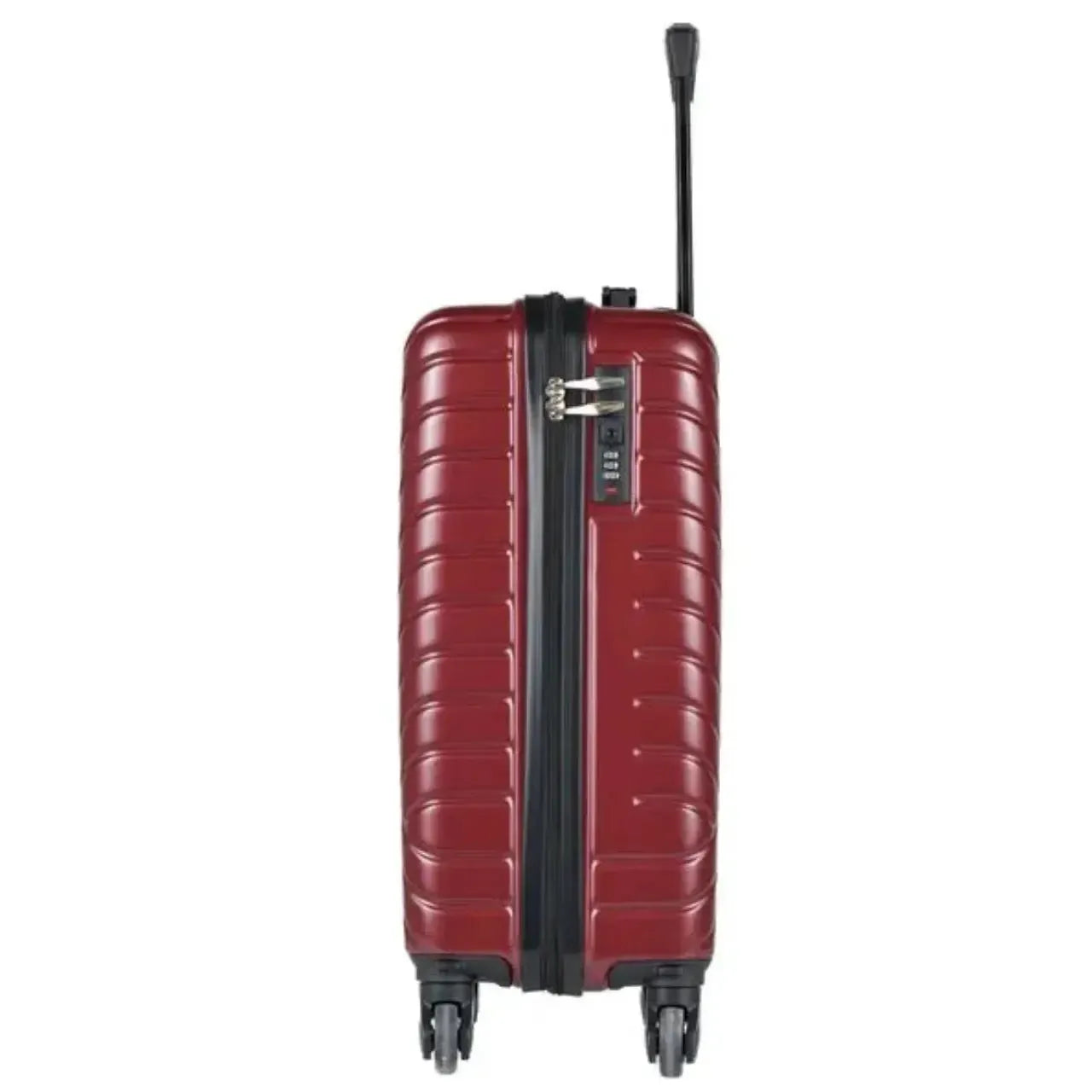 Mala de Bordo Detroit Bagaggio 10kg Vermelha Rodas 360°