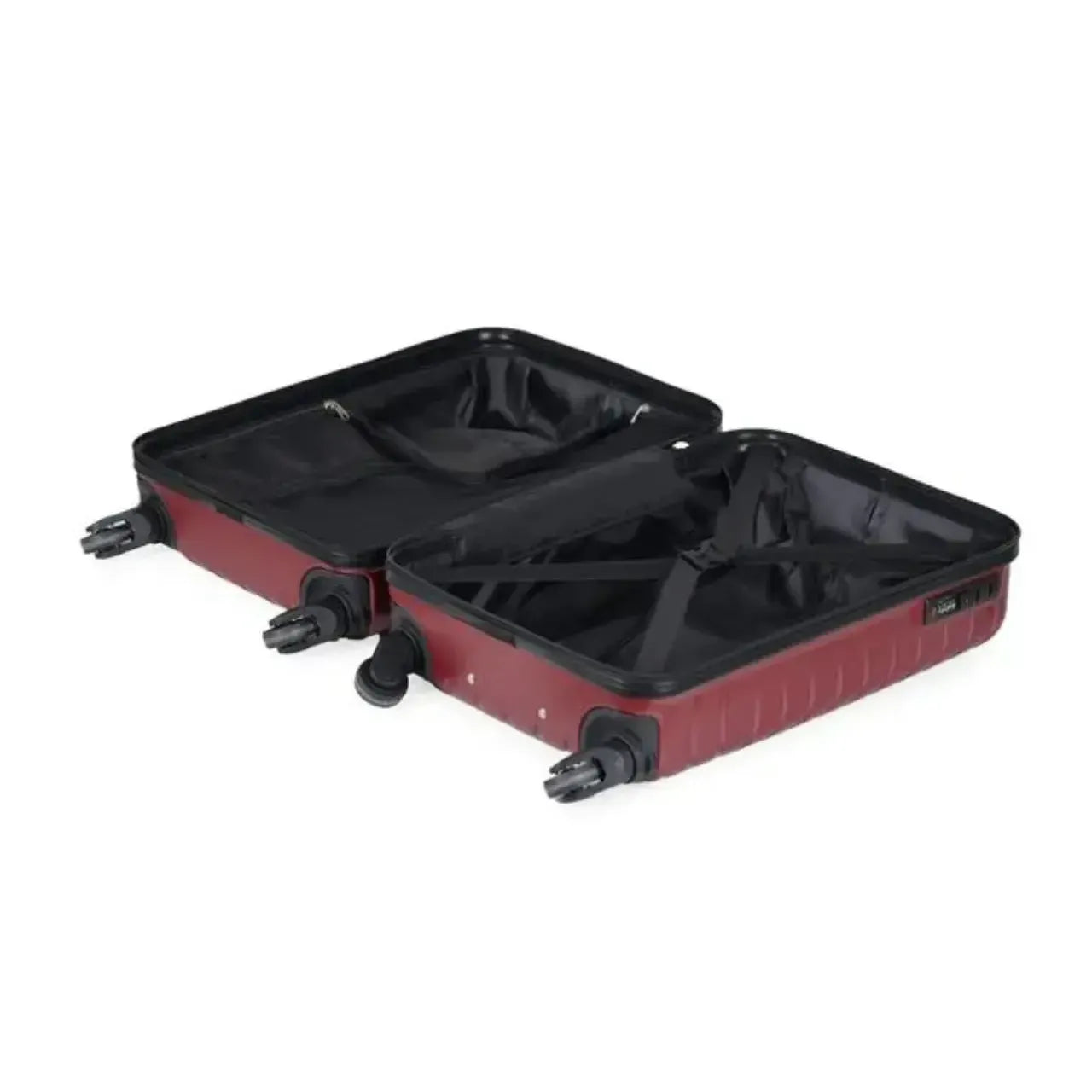 Mala de Bordo Detroit Bagaggio 10kg Vermelha Rodas 360°