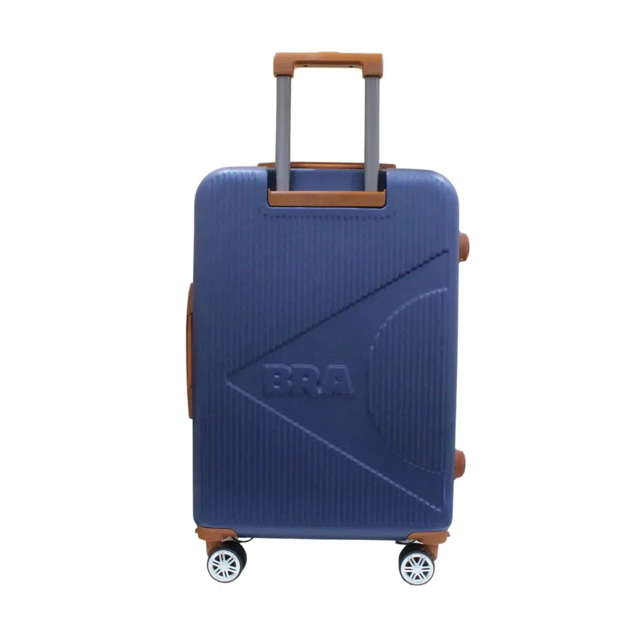 Mala de Viagem 23kg Média ABS Qualis Rodas 360° Azul