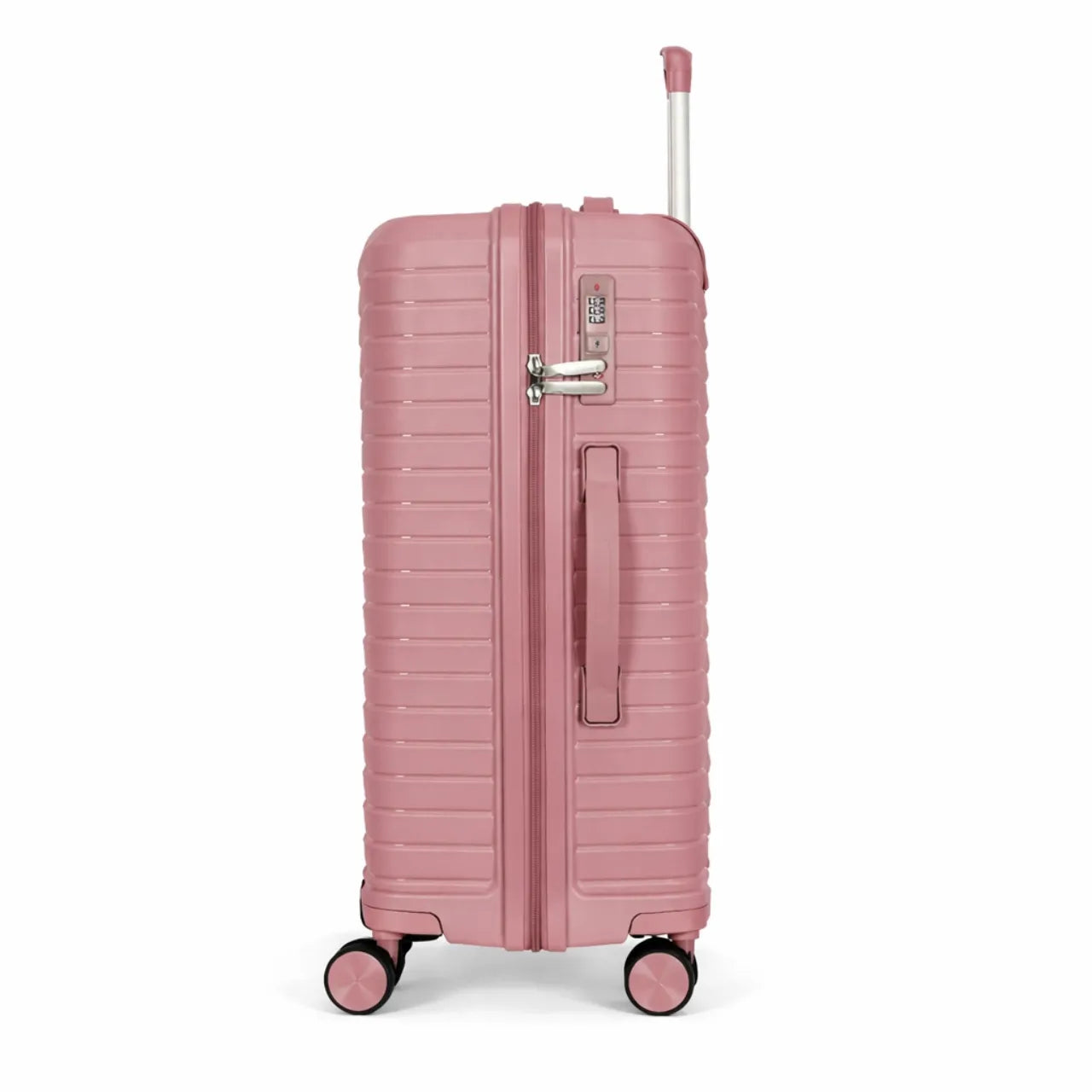 Mala de Viagem 23kg Média Polo King Polipropileno Rose Rodas 360°