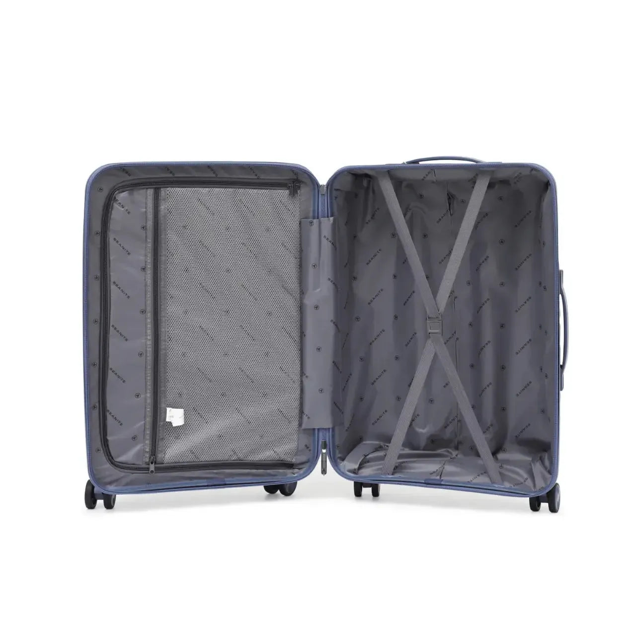 Mala de Viagem 32kg Azul Polipropileno Grande Seanite
