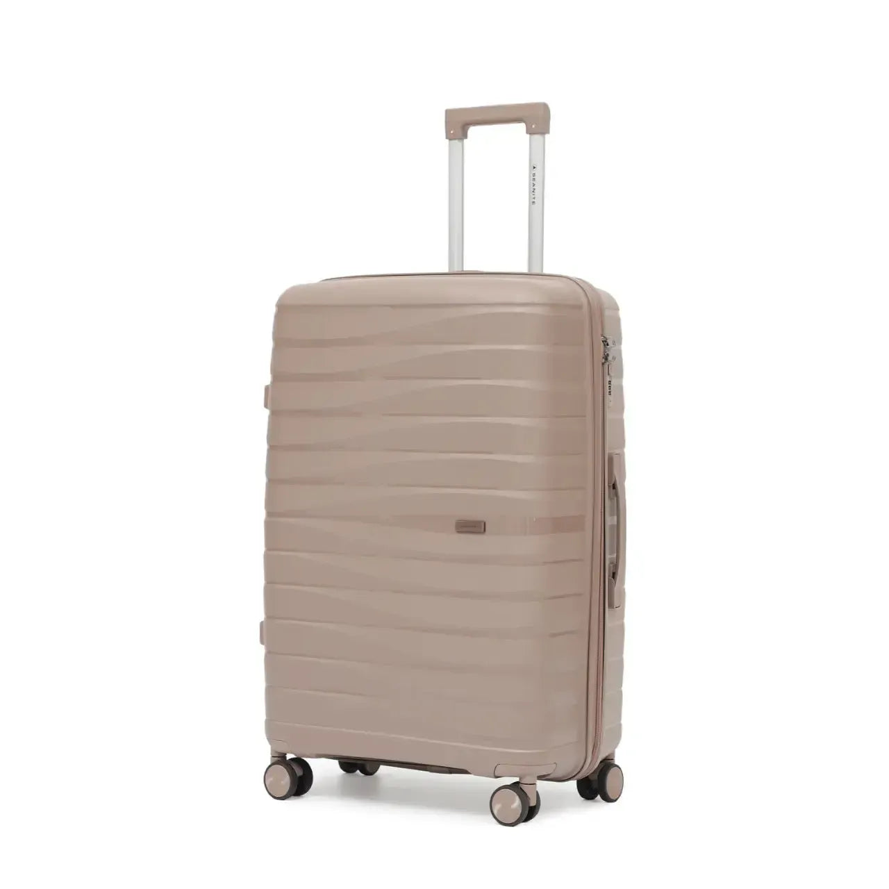 Mala de Viagem 32kg Marrom Polipropileno Grande Seanite