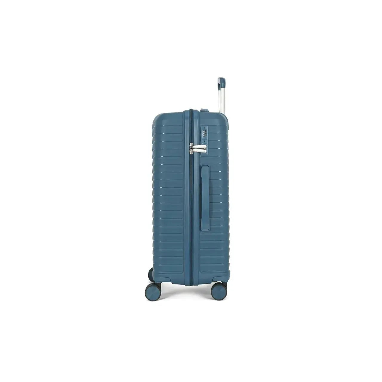 Mala de Viagem Bordo 10kg Polo King Polipropileno Azul Rodas 360°