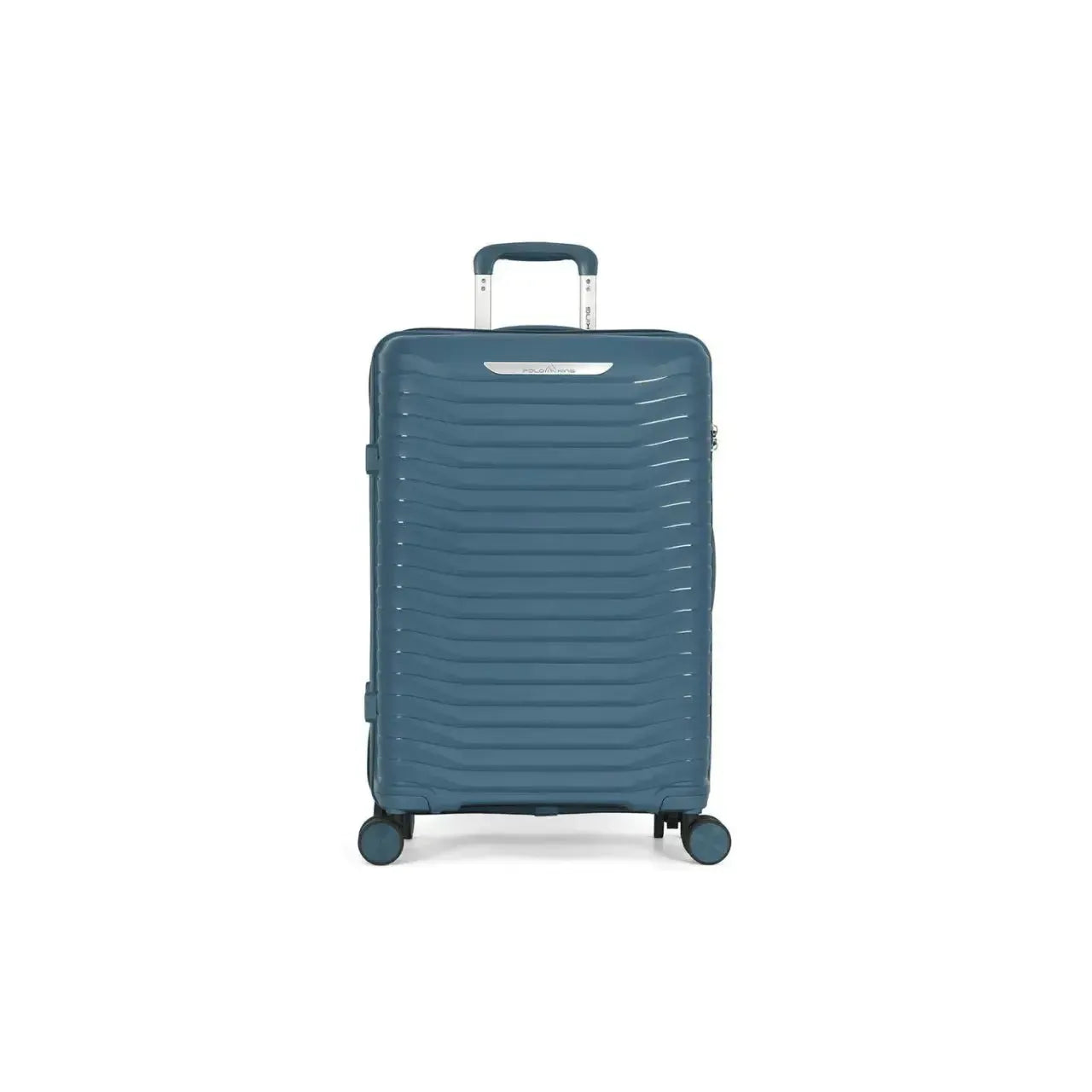 Mala de Viagem Bordo 10kg Polo King Polipropileno Azul Rodas 360°