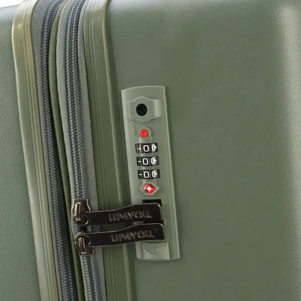 Mala de Viagem Bordo 10kg Up4You Verde Rodas 360°