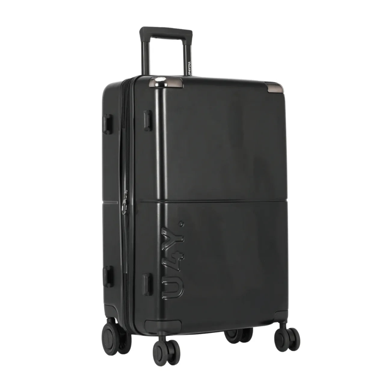 Mala de Viagem Grande 32kg Preta Up4You Rodas 360°