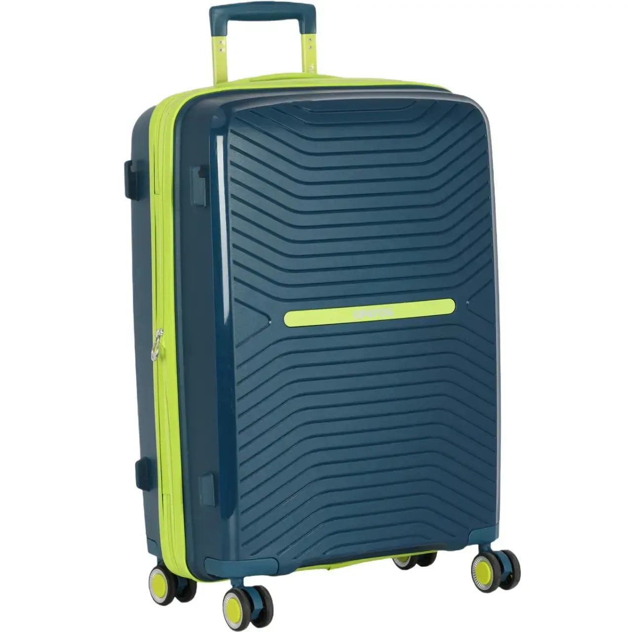 Mala de Viagem Grande 32kg Up4You Polipropileno Azul Rodas 360°