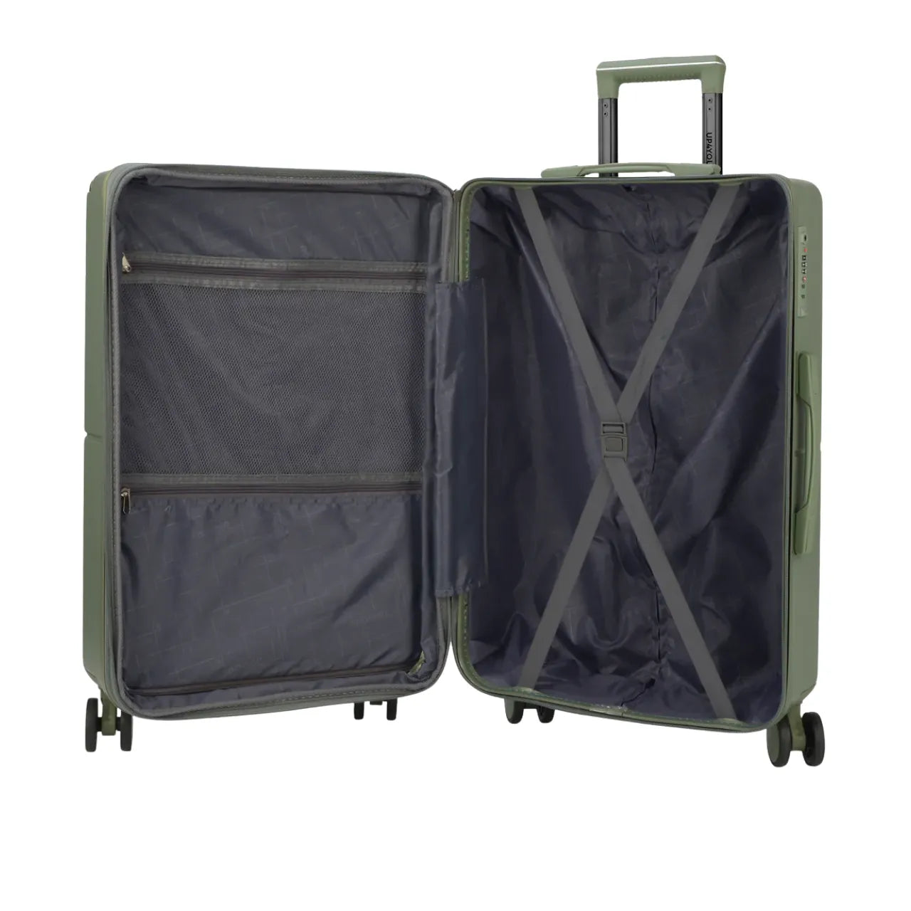 Mala de Viagem Grande 32kg Verde Up4You Rodas 360°