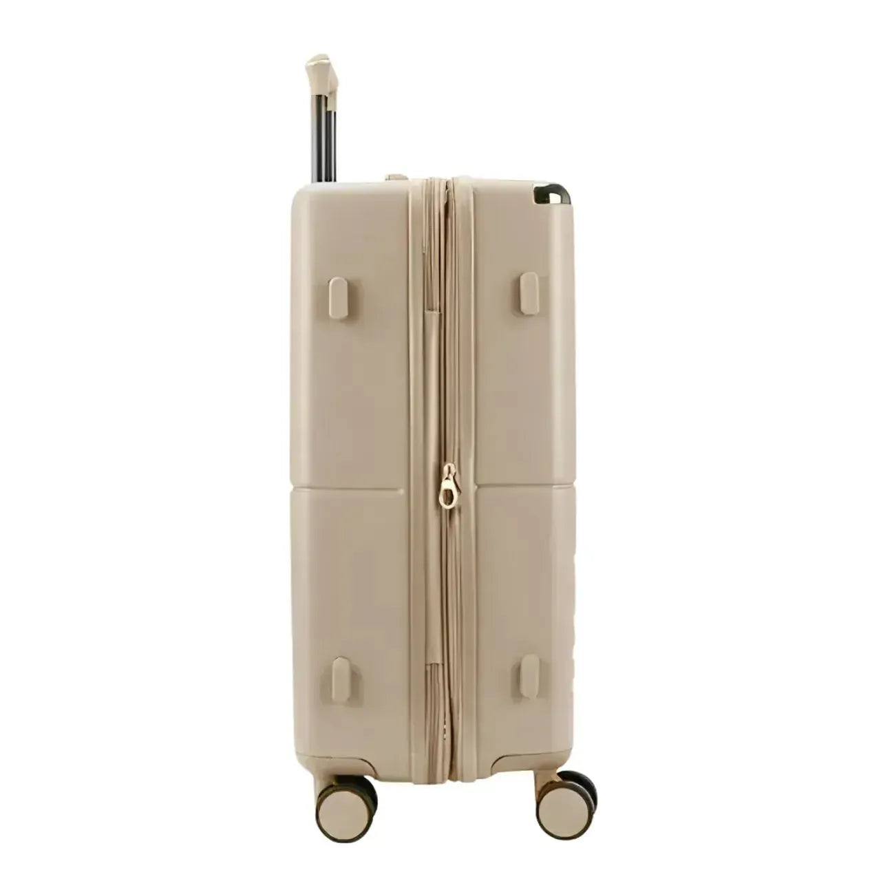 Mala de Viagem Média 23kg Bege Up4You Rodas 360°
