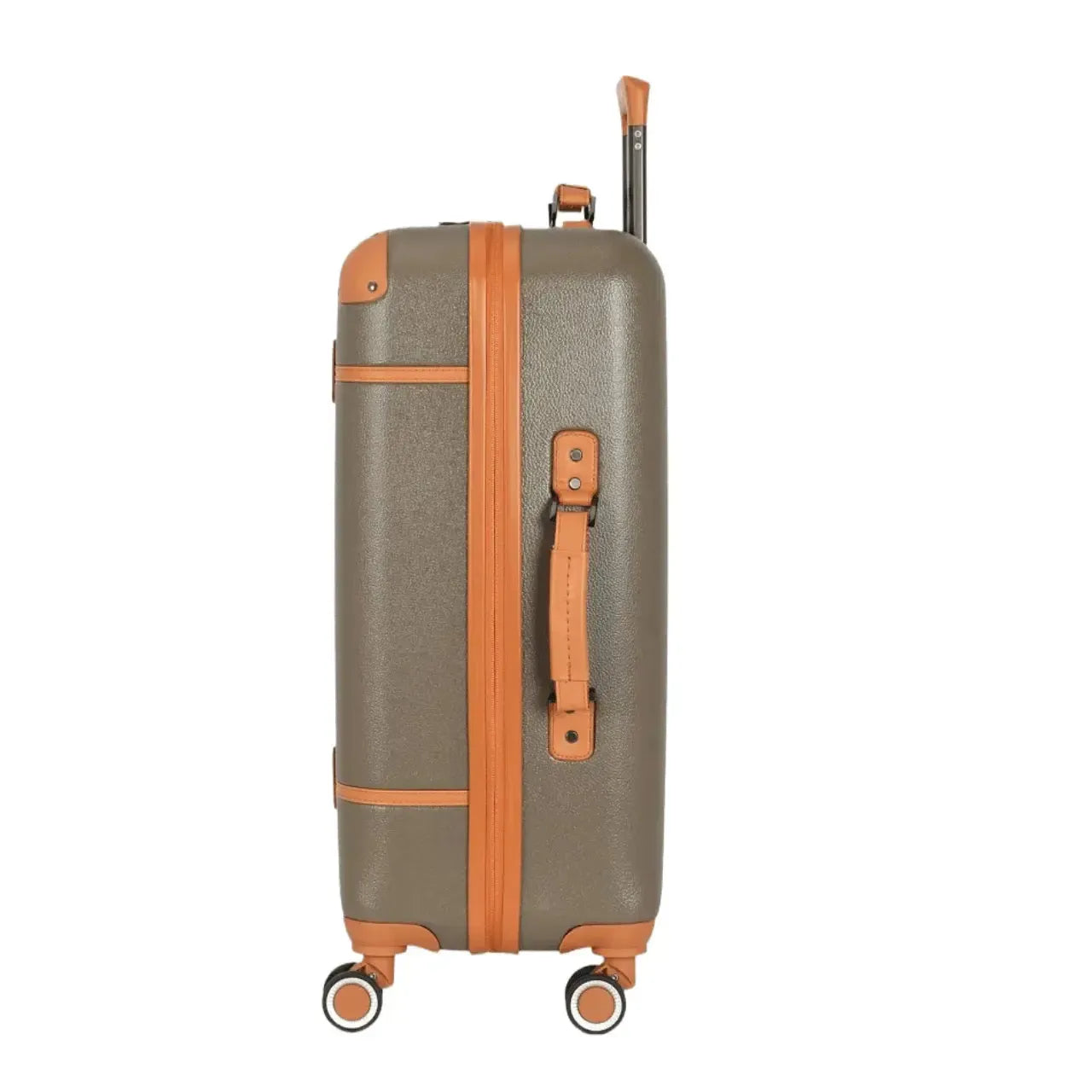 Mala de Viagem Média 23kg Marrom Up4You Rodas 360°