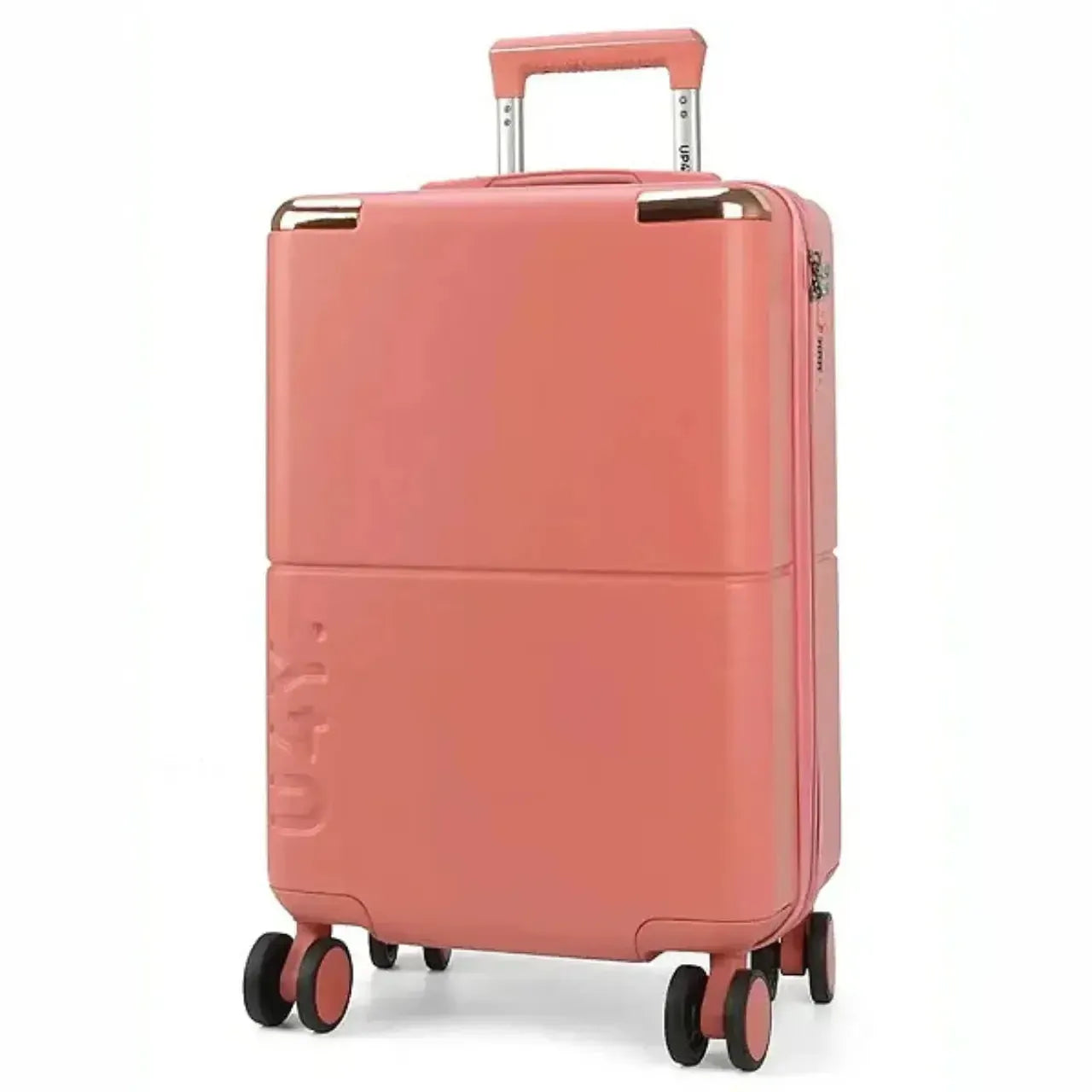 Mala de Viagem Média 23kg Rosa Up4You Rodas 360°