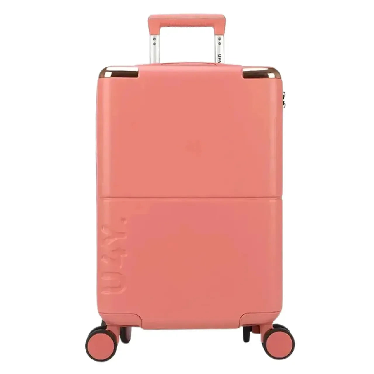 Mala de Viagem Média 23kg Rosa Up4You Rodas 360°