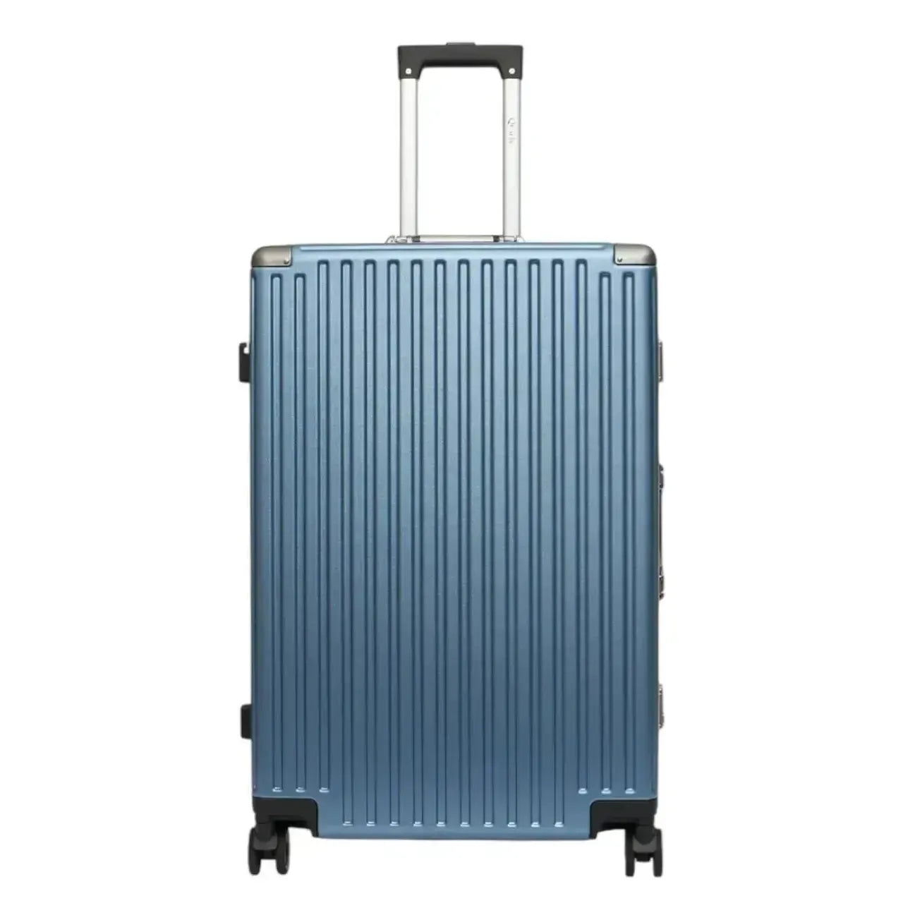 Mala de Viagem Qualis 23kg Azul Policarbonato Antifurto TSA