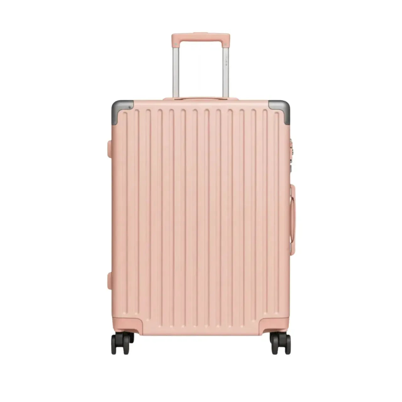 Mala de Viagem Qualis 23kg Rosa Policarbonato Antifurto TSA